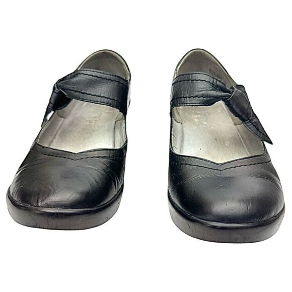 Alegria Professional Mary Jane Work Shoe Women’s Black Leather Size 39/8.5 Used - Picture 4 of 10